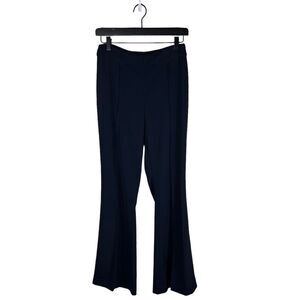 St John Navy Blue Mis Rise Dress Pants